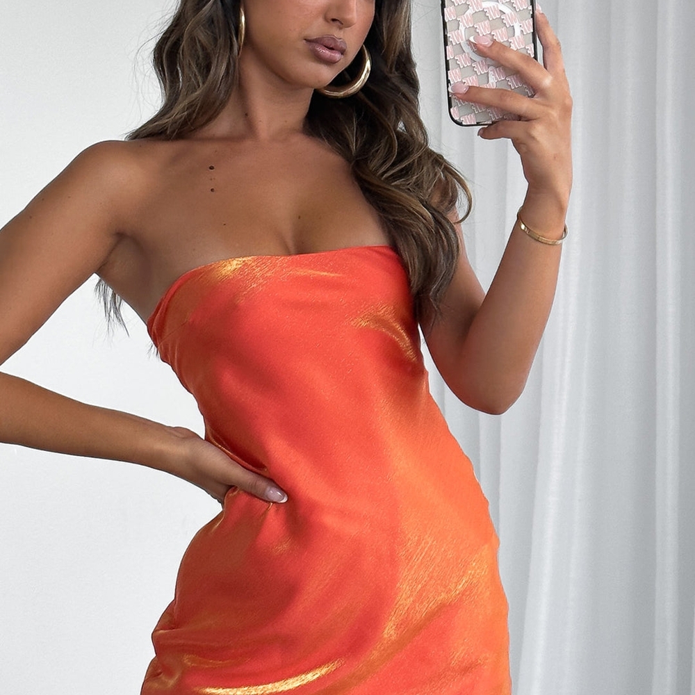 White Fox Crazy For You Mini Dress
